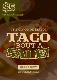 Cinco De Mayo Taco Flyer