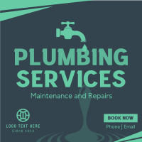 Home Plumbing Services Instagram Post