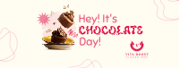 Chocolatey Cake Facebook Cover Image Preview