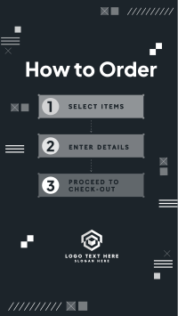 Abstract Order Guide Instagram Reel Image Preview