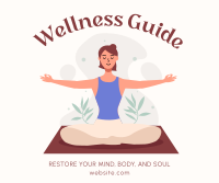 Yoga For Self Care Facebook Post