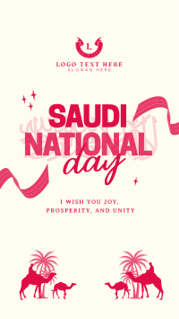 Saudi National Day Instagram Story