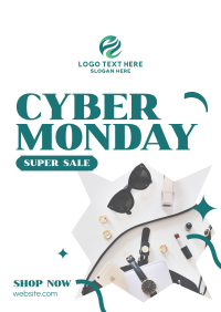 Cyber Super Sale Poster