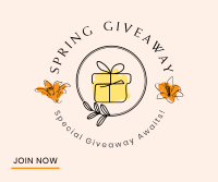 Spring Giveaway Facebook Post