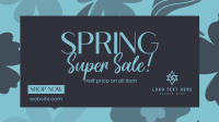 Spring Has Sprung Sale Facebook Event Cover