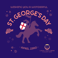 England St George Day Linkedin Post