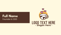 Tea Time Business Card example 2