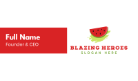 Artistic Watermelon Business Card Image Preview