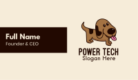 Brown Puppy Dog  Business Card