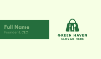 Green Bag Restaurant  Business Card Image Preview