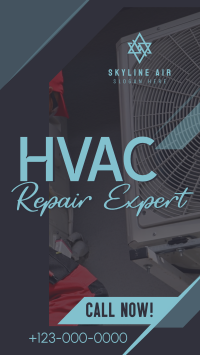 HVAC Repair Expert TikTok Video Image Preview