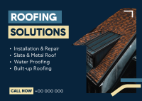 Roofing Solutions Postcard