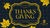 Elegant Thanksgiving Greeting Video