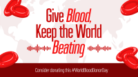 Blood Donation Animation Image Preview