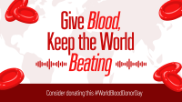 Blood Donation Animation