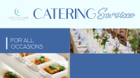 Elegant Catering Service Facebook Event Cover