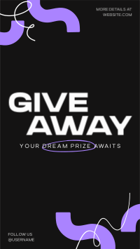 Modern Giveaway Instagram Story