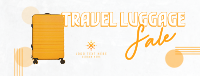 Travel Luggage Discounts Facebook Cover