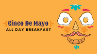 Cinco De Mayo Breakfast Zoom Background