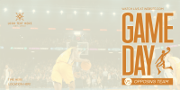 Basketball Game Day Twitter Post Image Preview