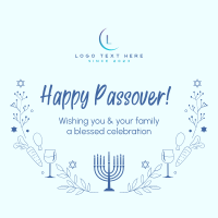 Celebrate Passover Linkedin Post