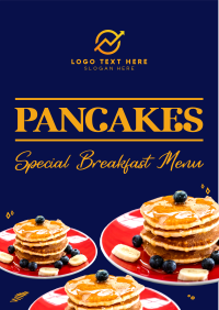 Pancakes For Breakfast Flyer