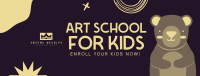 Art Class For Kids Facebook Cover Image Preview