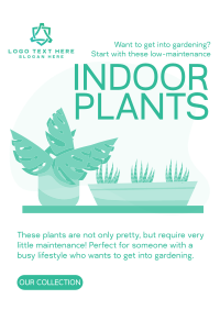 Indoor Greens Poster