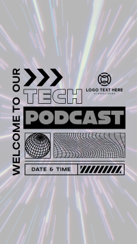 Futuristic Tech Podcast Instagram Reel