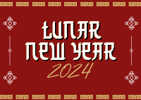 Generic Chinese New Year Postcard