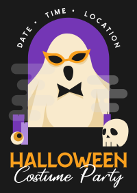 Dapper Ghost Poster