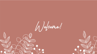 Preppy Florals YouTube Banner