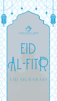 Eid Al Fitr Facebook Story example 4