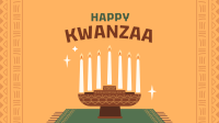 Kwanzaa Candle Zoom Background