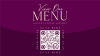 Elegant Classic Restaurant Facebook Event Cover
