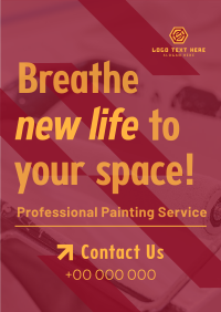 Pro Painting Service Poster