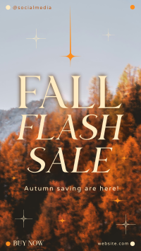 Fall Flash Sale Video