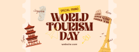 World Tourism Day Promo Facebook Cover Design