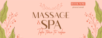 Floral Massage Facebook Cover