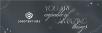 You Are Amazing Twitter Header