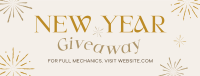 New Year Giveaway Facebook Cover