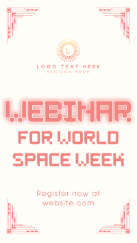 Space Week Webinars Instagram Story