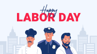 Happy Labor Day Facebook Event Cover