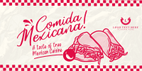 Comida Mexicana Twitter Post