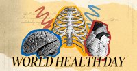 Vintage World Health Day Facebook Ad