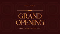 Vintage Grand Opening Facebook Event Cover