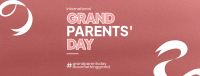 Floral Grand Parent's Day Facebook Cover Image Preview