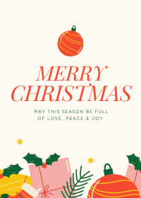 Merry Christmas Poster