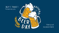 Beer Day Celebration Animation