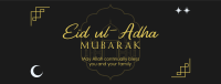 Blessed Eid ul-Adha Facebook Cover